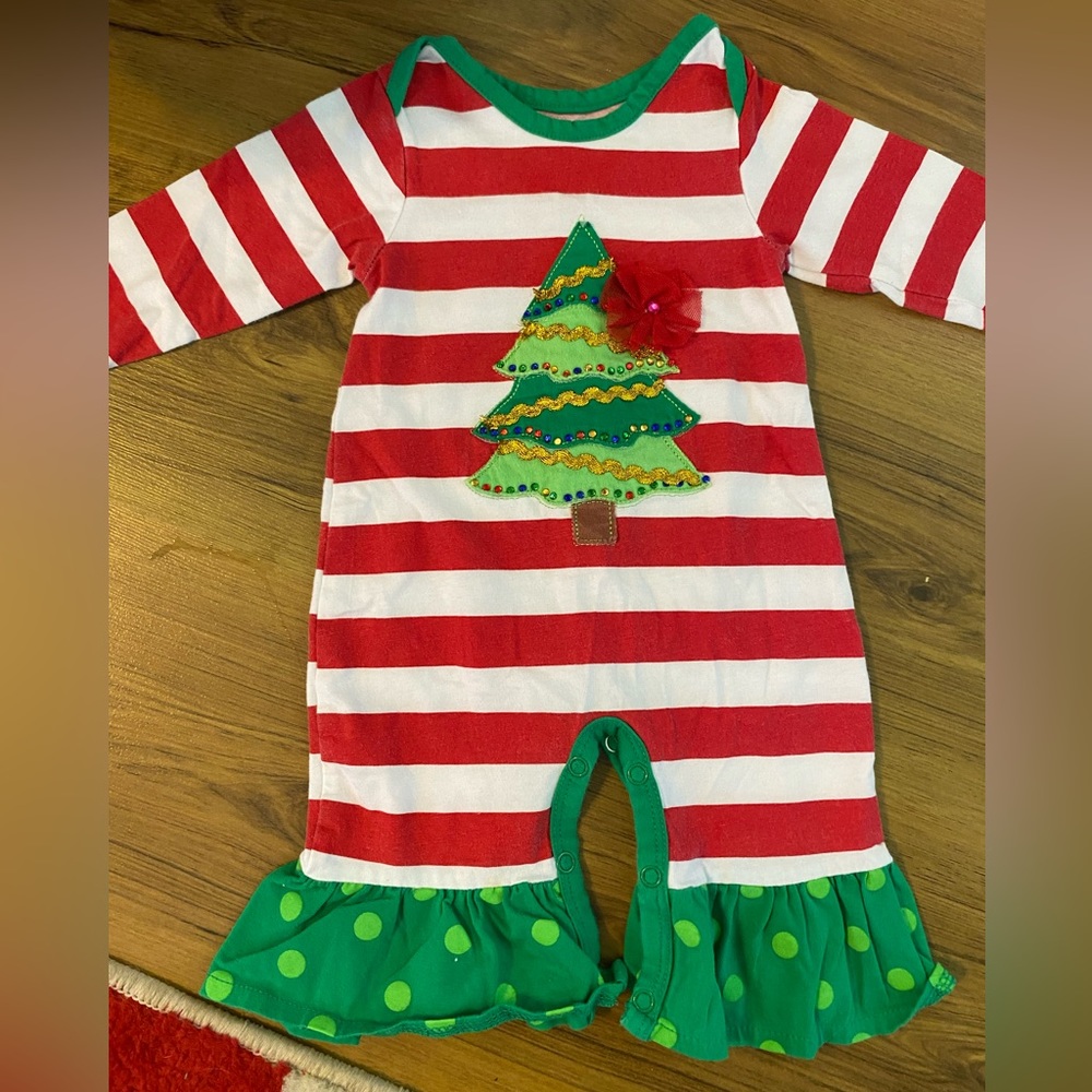Christmas Romper 0-3 months
